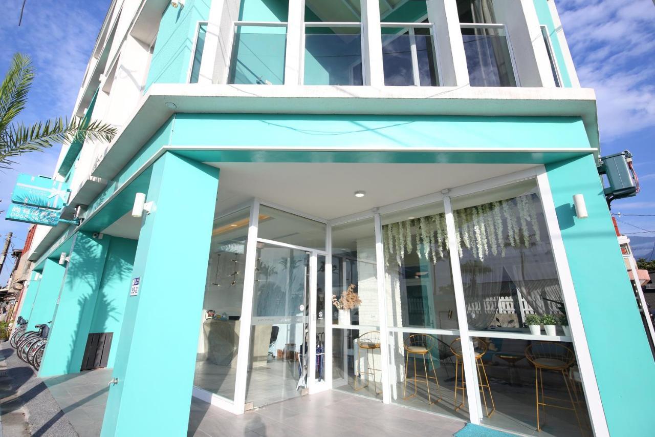 微藍海岸夜市電梯旅宿 Hualien Exterior foto
